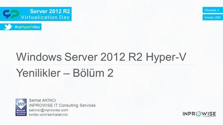 Windows Server 2012 R2 Hyper-V Yenilikler – Bölüm 2