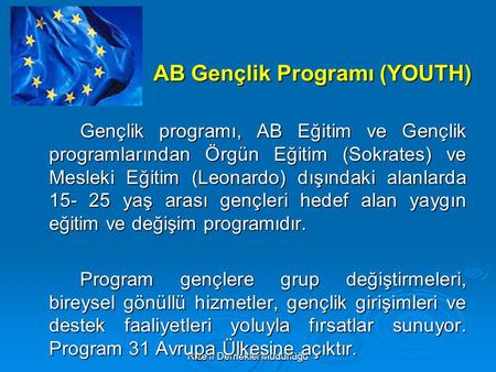 AB Gençlik Programı (YOUTH)