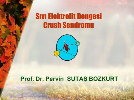 Sıvı Elektrolit Dengesi Crush Sendromu