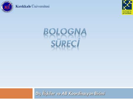 Dış İ lişkiler ve AB Koordinasyon Birimi Kırıkkale Üniversitesi.