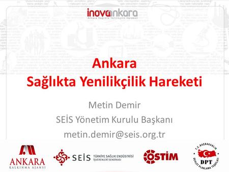 Ankara Sağlıkta Yenilikçilik Hareketi