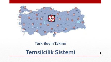 Türk Beyin Takımı Temsilcilik Sistemi
