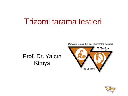 Trizomi tarama testleri