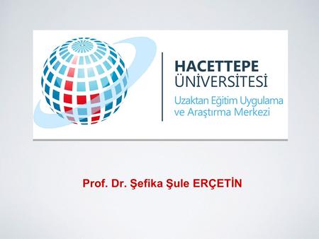 Prof. Dr. Şefika Şule ERÇETİN