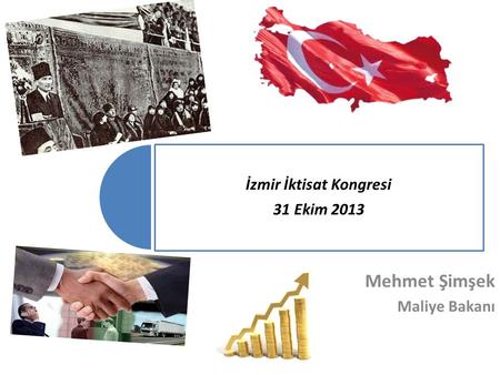 İzmir İktisat Kongresi 31 Ekim 2013 Mehmet Şimşek Maliye Bakanı.