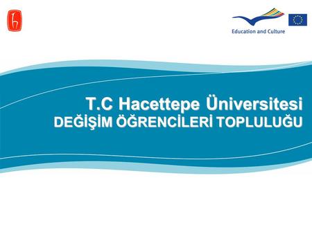 T.C Hacettepe Üniversitesi DEĞİŞİM ÖĞRENCİLERİ TOPLULUĞU