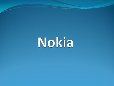 Nokia.