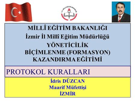 MİLLÎ EĞİTİM BAKANLIĞI İzmir İl Millî Eğitim Müdürlüğü