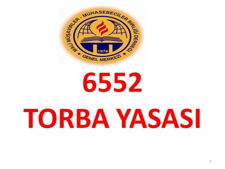 6552 TORBA YASASI.