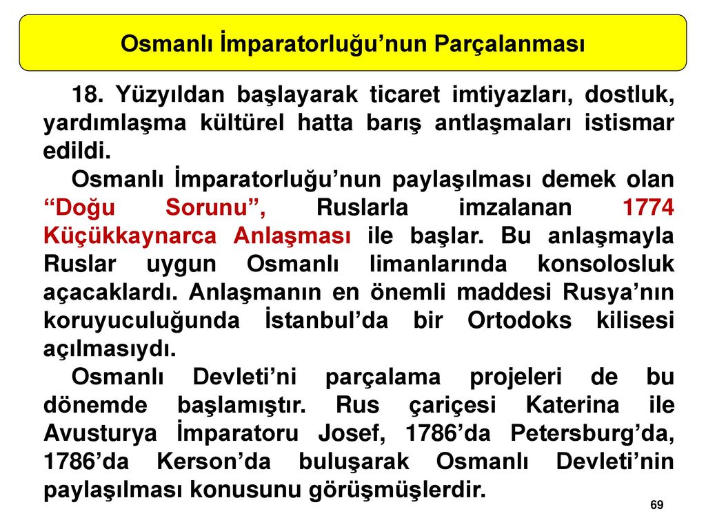 Avrupa, Osmanlı'yı parçaladığı gibi Türkiye'yi de parçalamak istiyor' ile ilgili görsel sonucu