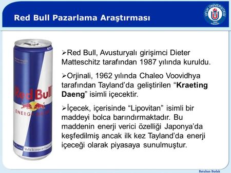 Red Bull Pazarlama Araştırması