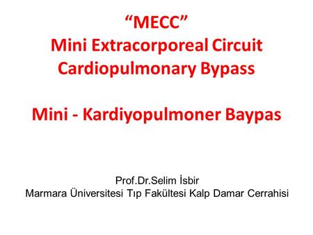 Marmara Üniversitesi Tıp Fakültesi Kalp Damar Cerrahisi