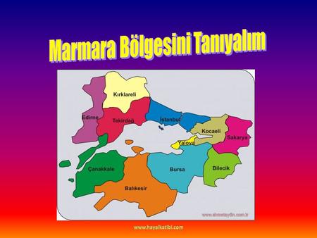 DAĞLARI: Ortalama yükseltini az olduğu Marmara Bölgesi’nin yerşekilleri engebeli bir yapıya sahip değildir. Trakya’daki Işık, Koru ve Yıldız Dağları ile.