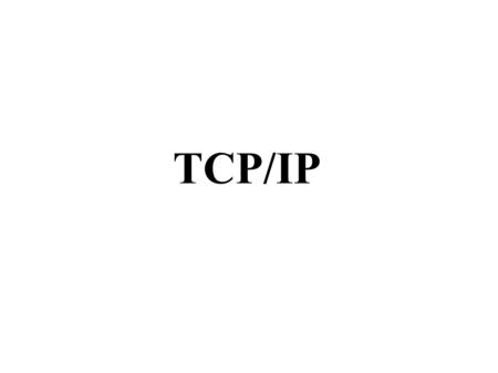 TCP/IP. Network Katmanı ● Bu katmanda IP'ye göre düzenlenmiş veri paketleri bulunur. ● İletim katmanından gelen veriler burada Internet paketleri haline.