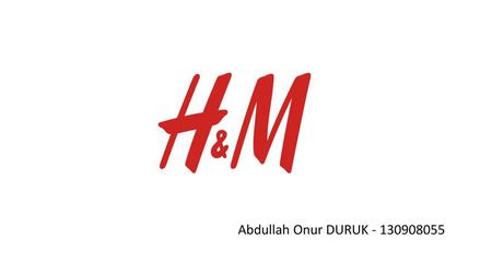 Abdullah Onur DURUK - 130908055.