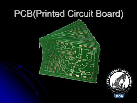 PCB(Printed Circuit Board)