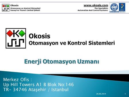 Okosis Otomasyon ve Kontrol Sistemleri