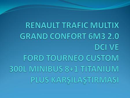 RENAULT TRAFIC MULTIX GRAND CONFORT 6M3 2