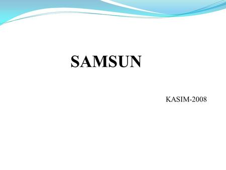 SAMSUN KASIM-2008.