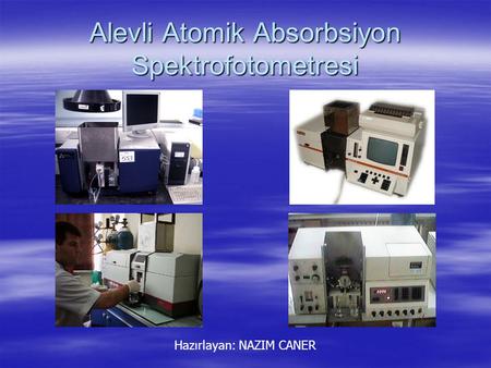 Alevli Atomik Absorbsiyon Spektrofotometresi