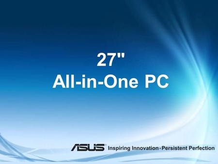 27 All-in-One PC.
