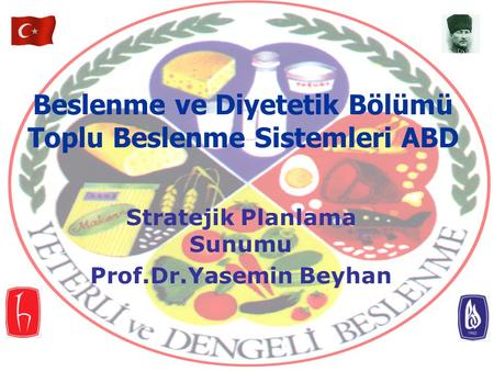 Stratejik Planlama Sunumu Prof.Dr.Yasemin Beyhan