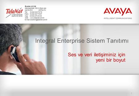 Integral Enterprise Sistem Tanıtımı