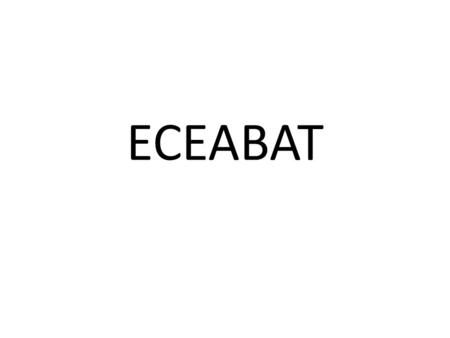 ECEABAT.