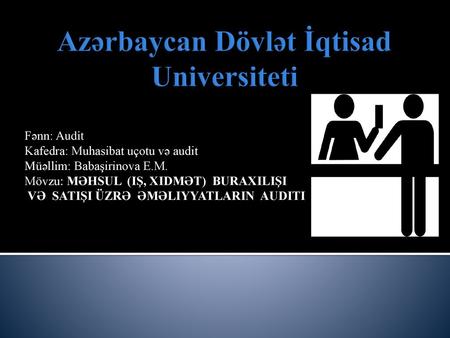 Azərbaycan Dövlət İqtisad Universiteti