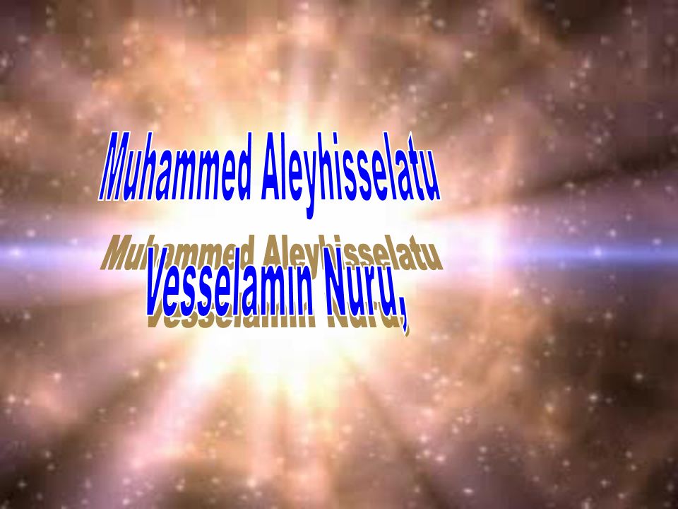 Muhammed Aleyhisselatu