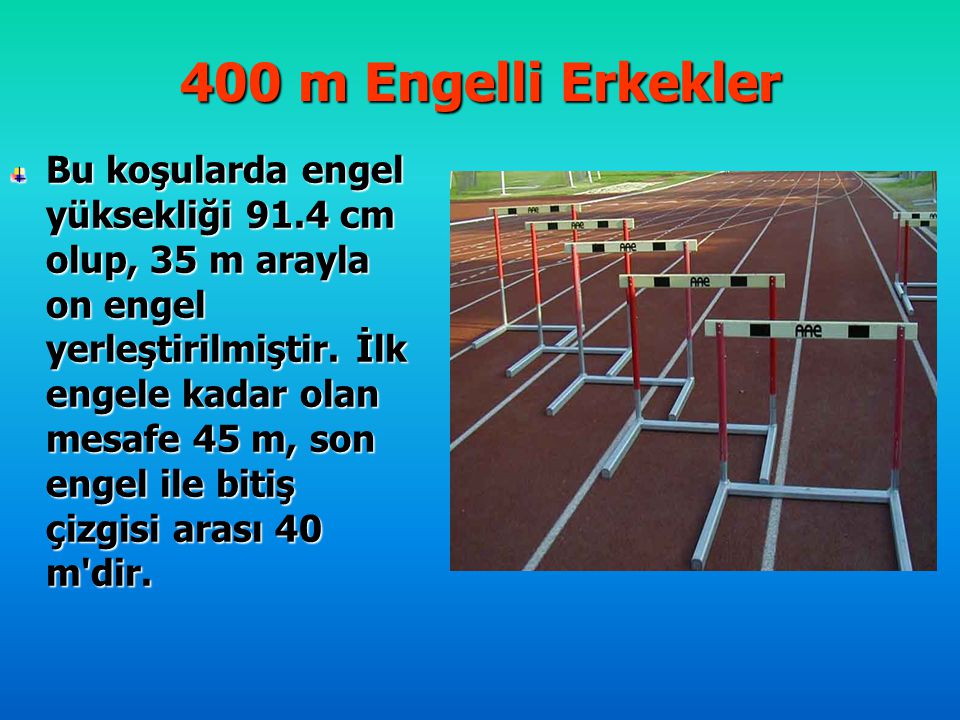 400 m Engelli Erkekler