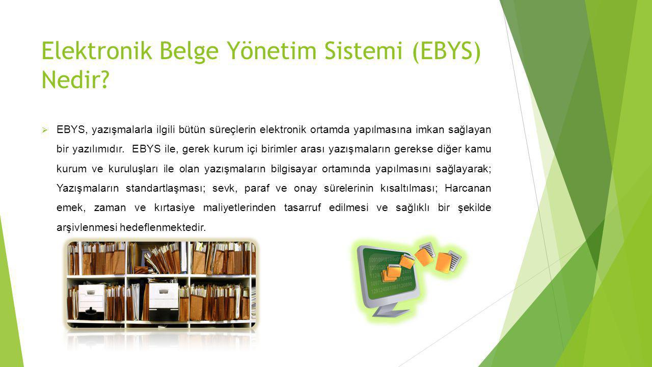 Elektronik Belge Yönetim Sistemi (EBYS) Nedir
