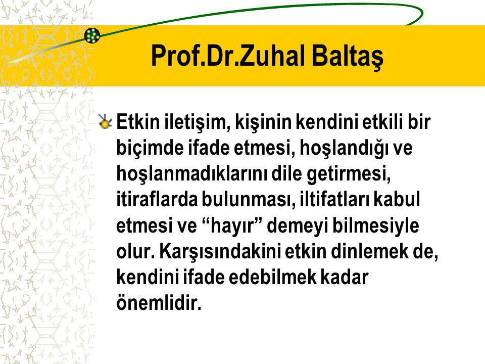 Prof.Dr.Zuhal Baltaş