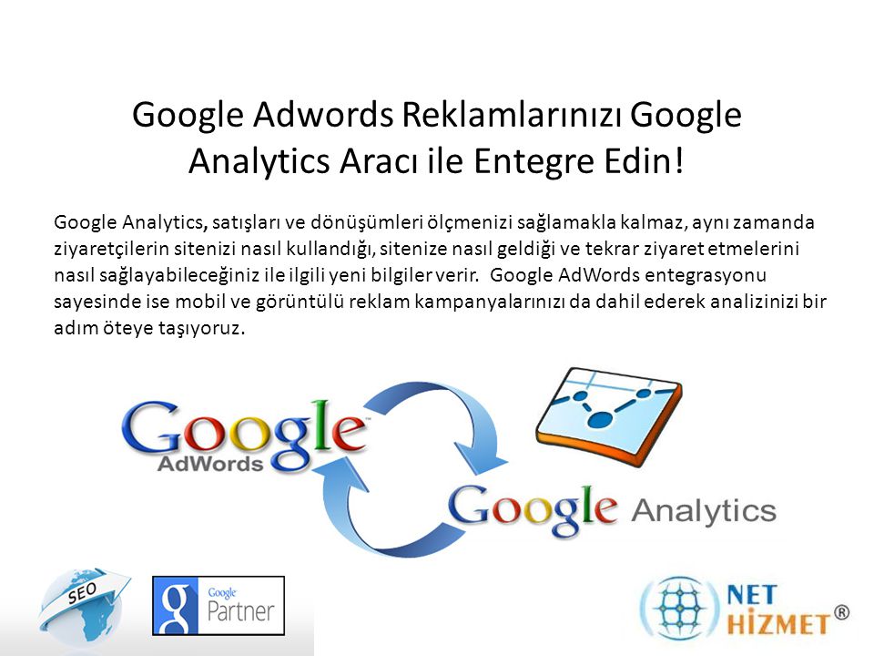 Google Adwords Reklamlarınızı Google Analytics Aracı ile Entegre Edin!