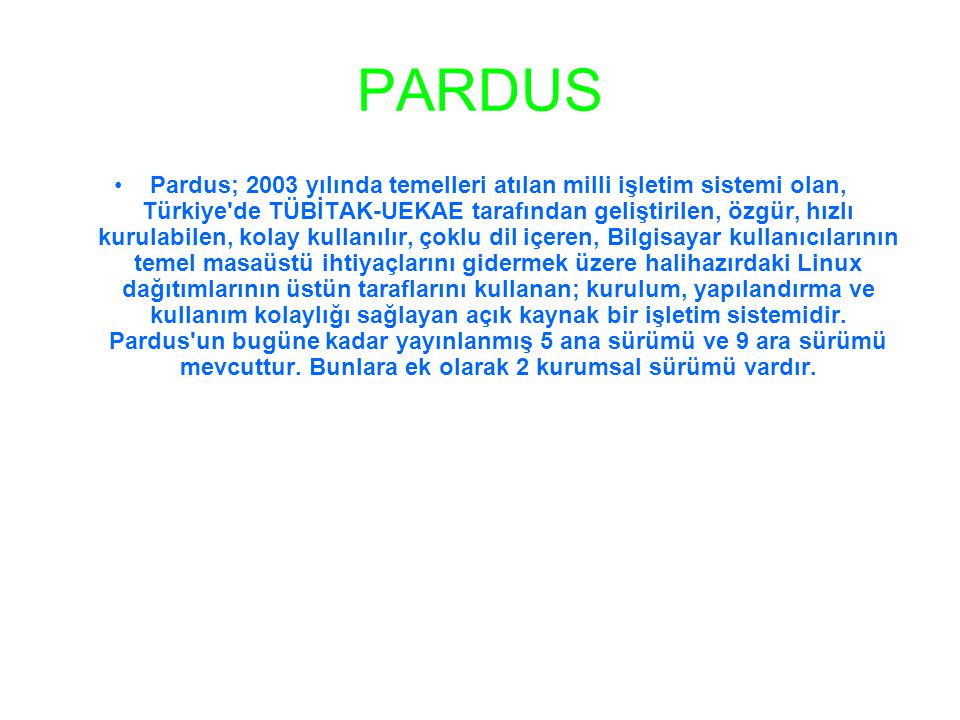 PARDUS