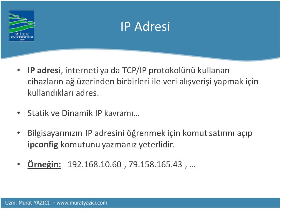 IP Adresi