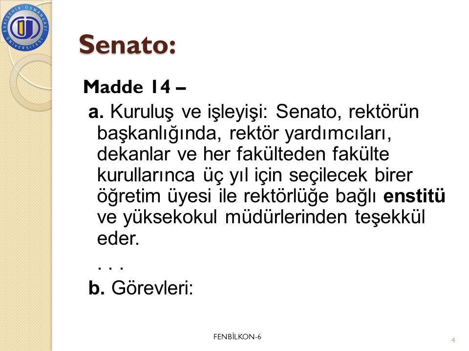 Senato: