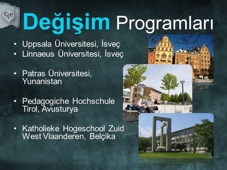 Değişim Programları Uppsala Üniversitesi, İsveç