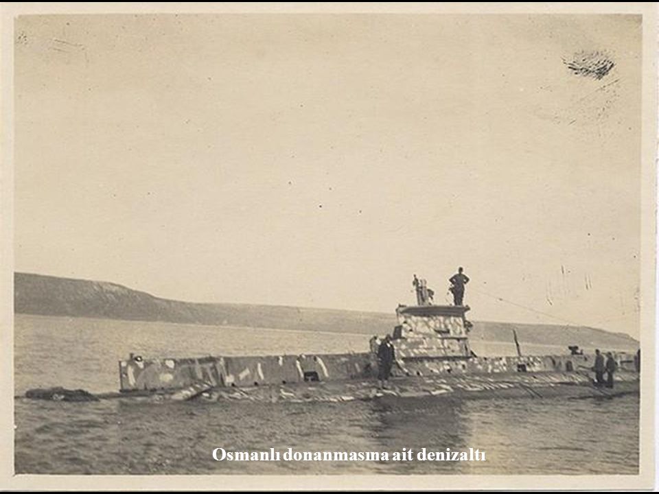 Osmanlı donanmasına ait denizaltı