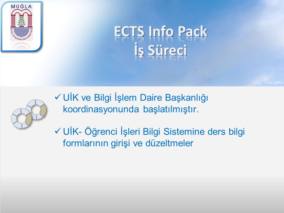 ECTS Info Pack İş Süreci