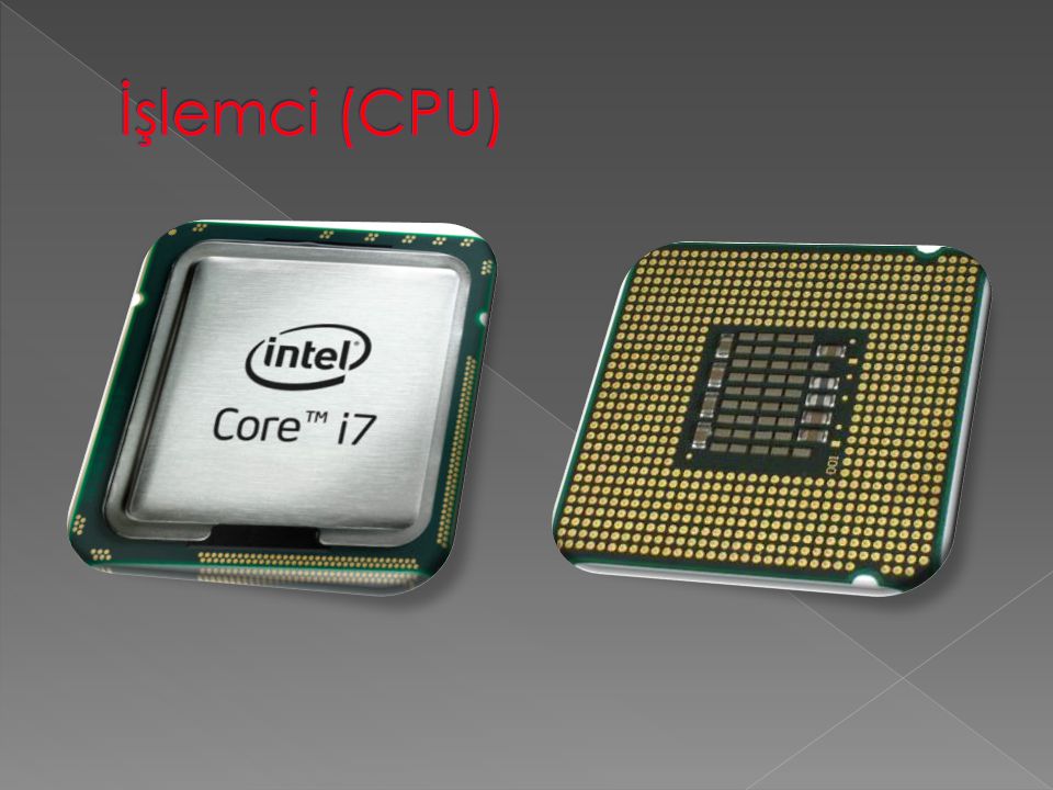 İşlemci (CPU)