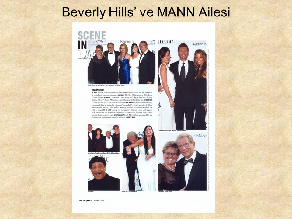 Beverly Hills’ ve MANN Ailesi