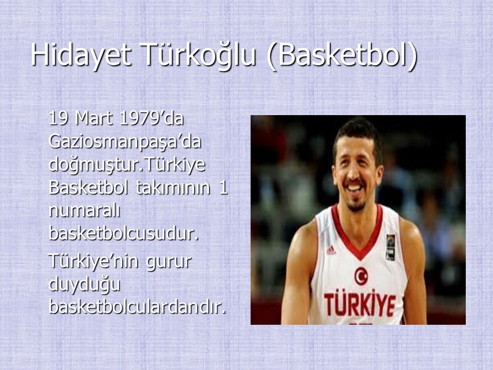 Hidayet Türkoğlu (Basketbol)
