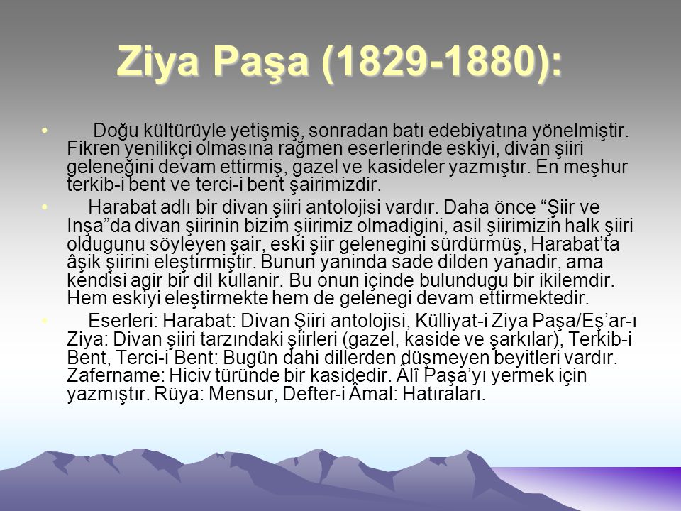 Ziya Paşa ( ):