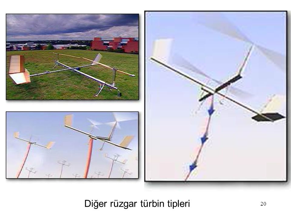 Diğer rüzgar türbin tipleri