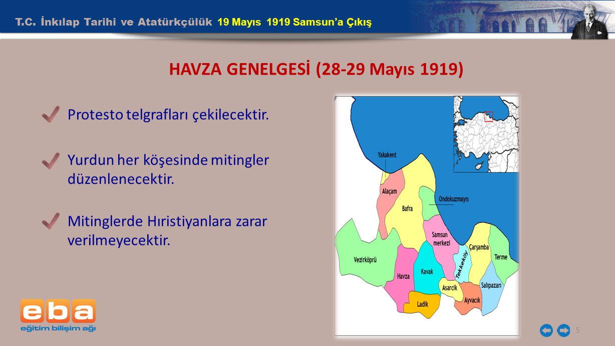 HAVZA GENELGESİ (28-29 Mayıs 1919)