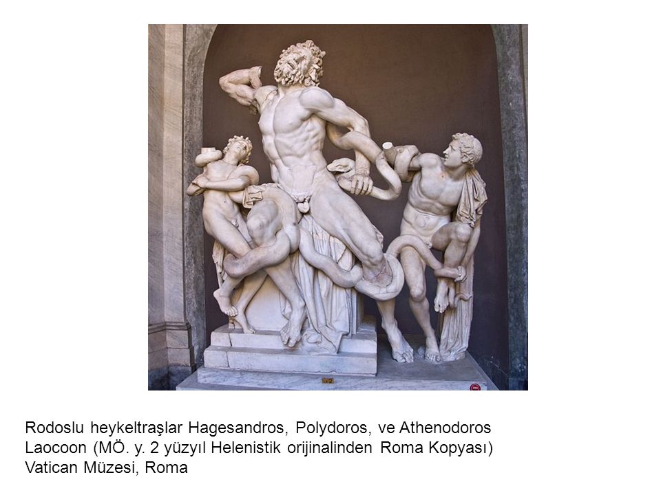 Rodoslu heykeltraşlar Hagesandros, Polydoros, ve Athenodoros