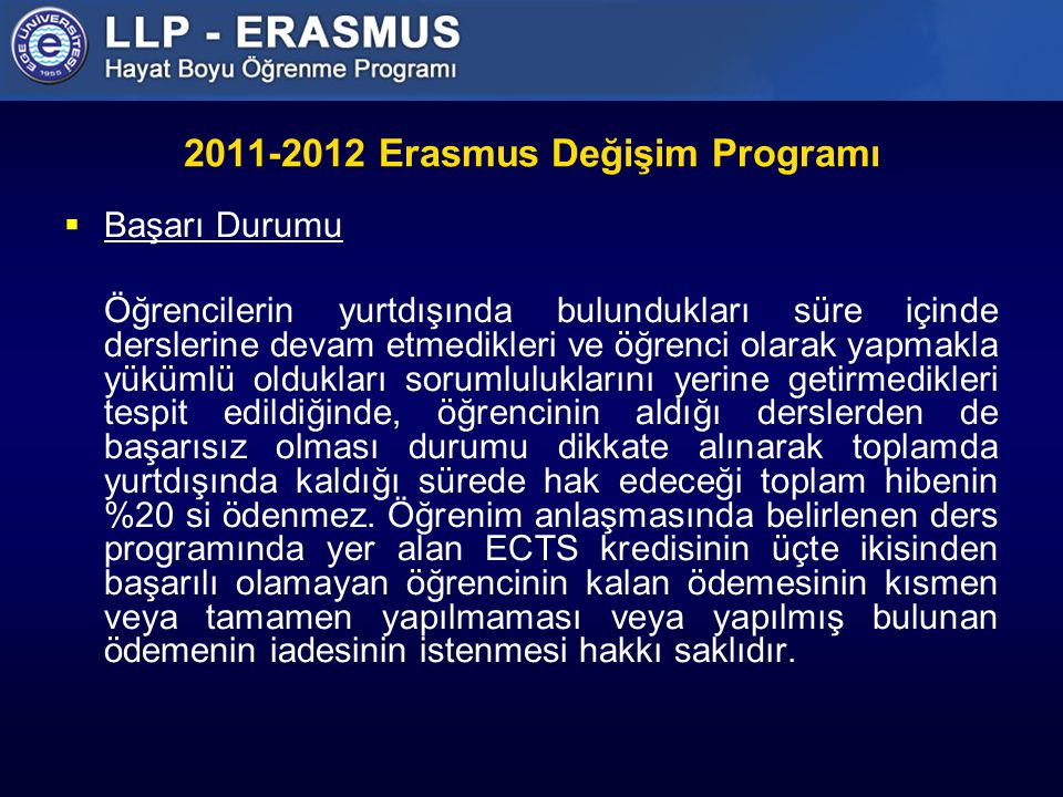 Erasmus Değişim Programı