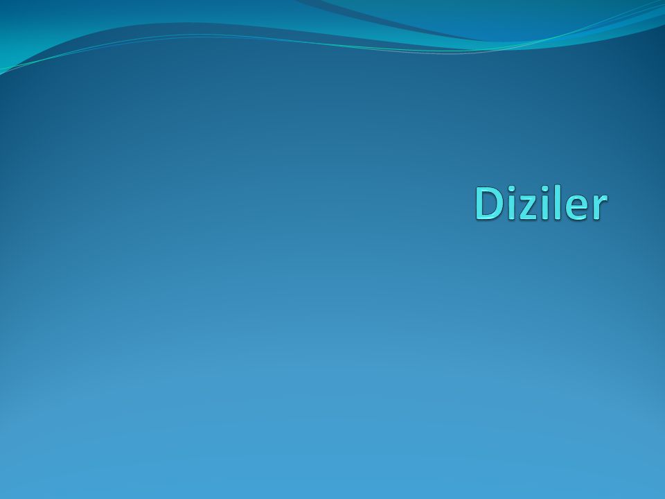 Diziler