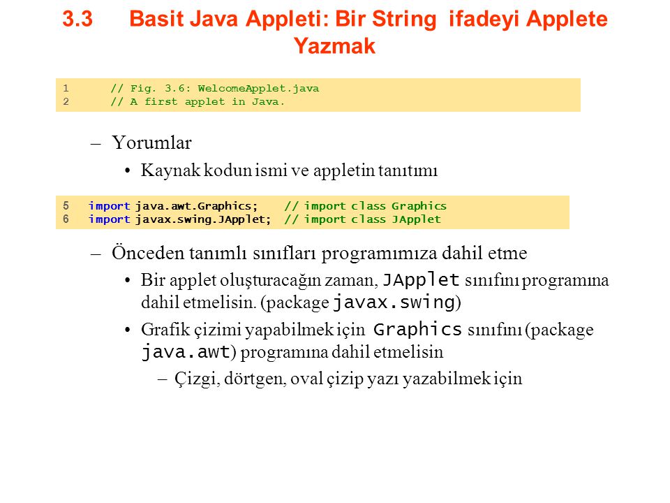Applet In Java Ppt